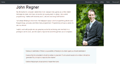 Desktop Screenshot of johnregner.com